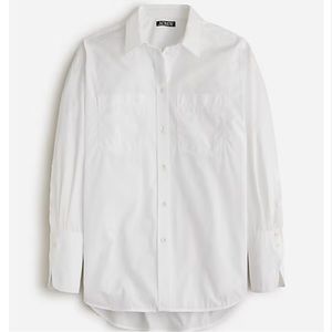 J.Crew oversized menswear shirt